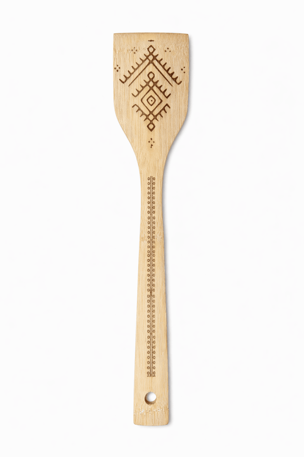 Set de Couverts & Ustensiles de Cuisine en Bambou – Ornements Amazighs — visuel 2